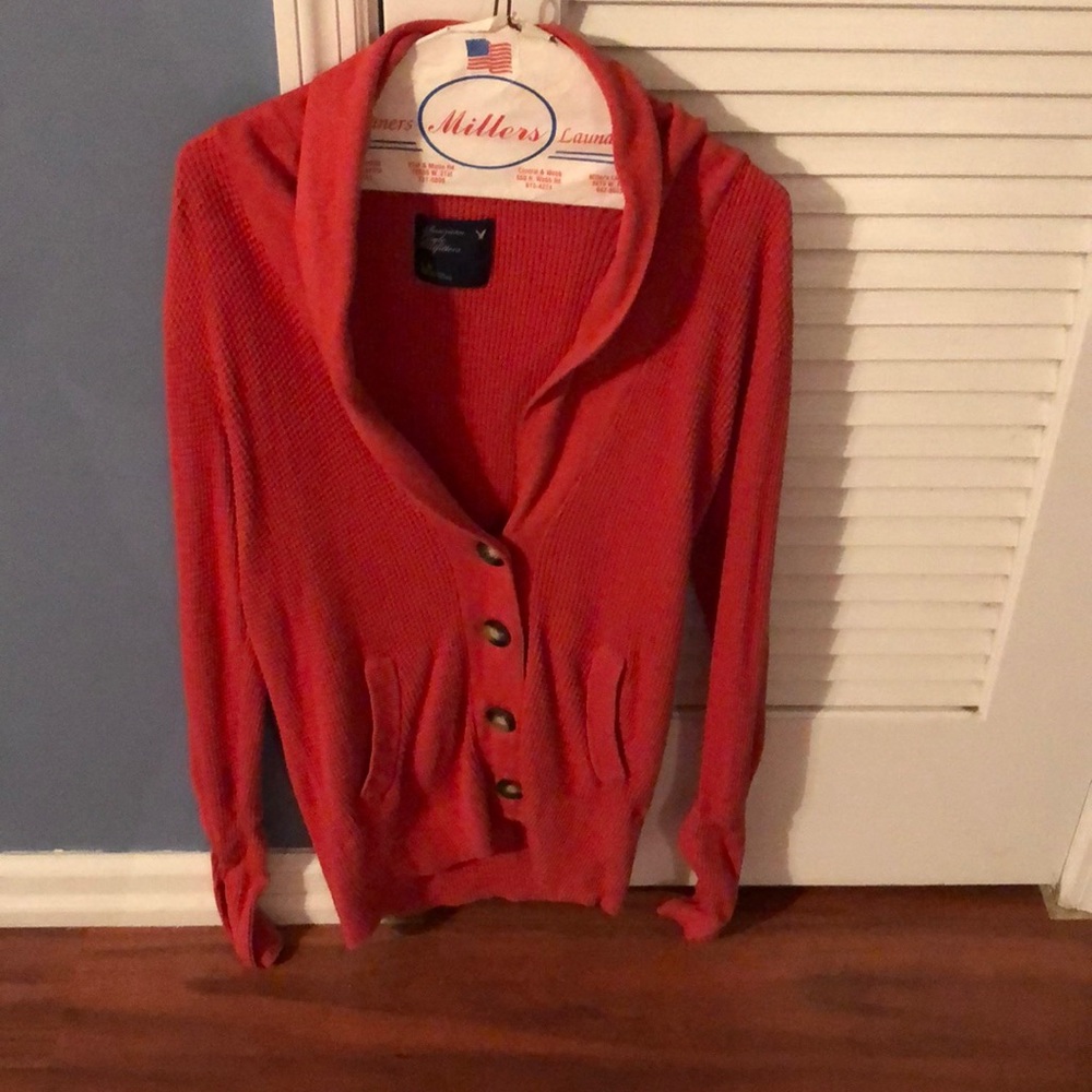 American eagle buttoned cardigan